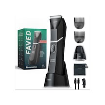 Faved Bodygroomer 2.0 Özel Tıraş Makinesi Ve Vücut Kılı Düzeltici, Erkekler İçin Devrim Niteliğinde Güvenlik Bıçağı, 120 Dakika Güç, Duşa Dayanıklı, Led Işık, Canavar Modu - Almanya'dan Diğer