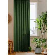 Home Color Home Yeşil Petek Kadife Dokulu Fon Perde Düz Dikişli Ekstrafor Büzgü 1.sınıf Kalite Diğer