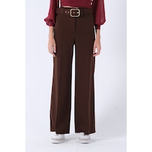Feminist Kahve Bol Paça Pantolon 3974959