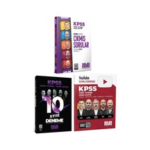 2026 Kpss Çıkmış Sorular Konu Konu + 10 Deneme + Youtube Dergisi