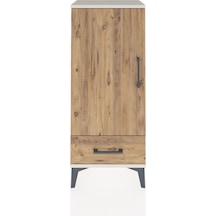 Arges Komodin 3 Raflı Tek Çekmeceli Tek Kapaklı 44x30x106 Ayt... Aytaşı