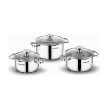 Korkmaz Aqua Jr. 6 Parça Tencere Seti