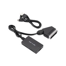 Scart To Hdmi 1080p AV Video Çevirici Dönüştürücü Adaptör
