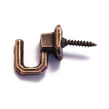 Vidalı Kanca, Askı Küçük - 15x23mm, Eskitme - 1 Adet Çok Renkli