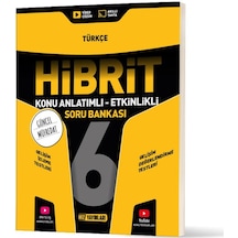 Hız 6. Sınıf Hibrit Türkçe Konu Anlatımlı
