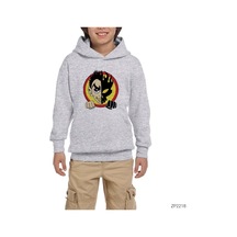 The Offspring Man And Ghost Gri Çocuk Kapşonlu Sweatshirt Gri