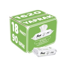 Sleepy Natural Yenidoğan Islak Havlu Mendil 90 Yaprak 18'li