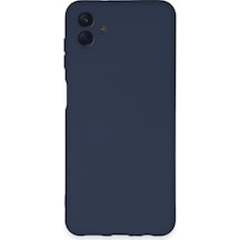 Newface - 3 - Samsung Galaxy A04e Kılıf Nano İçi Kadife Silikon - Edntrend - - Lacivert