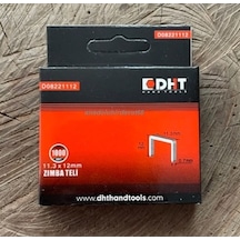 Dht Zımba Teli Boy 12 MM Mekanik Zımba Tabanca Teli Yüksek Kalite En 11.3 MM