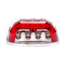 Ahmet Otomotiv 2 Adet Plaka Lambası Kırmızı Model 12v-24v