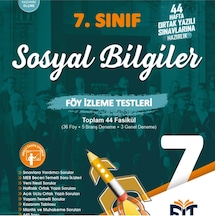 7. Sınıf Sosyal Föy İzleme Testleri Örnek