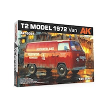 Ak 35024 1/35 Ölçek, 1967 T2 Vw Van, Plastik Model Kiti