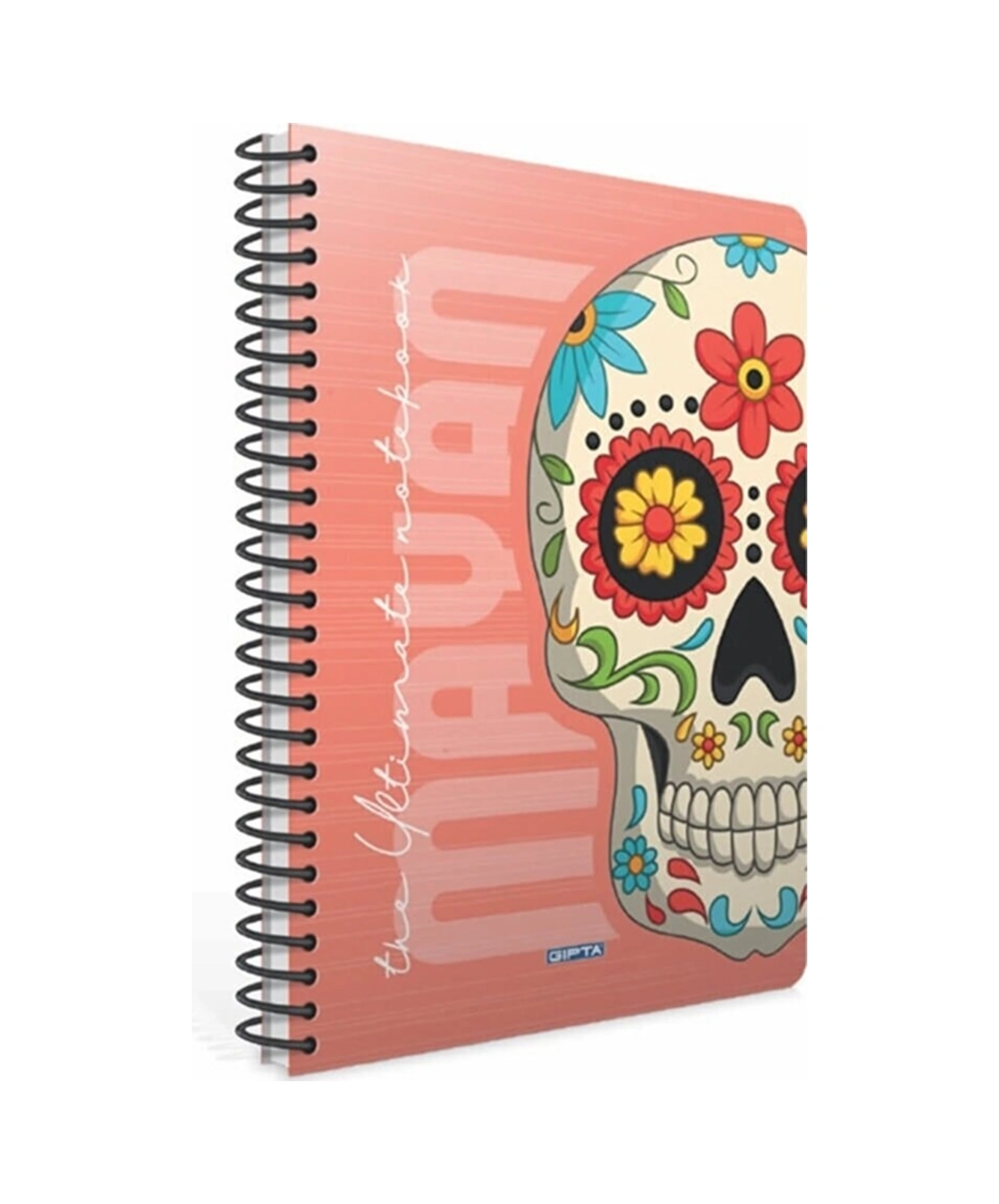 Mayan Spiral Karton Kapak Defter A4 100 Yaprak Kareli