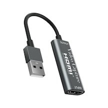 Hdmı Video Capture Card Görüntü Yakalama Ve Canlı Yayın Kartı Full Hd 1080p