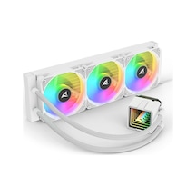 Fan Sıvı Soğ. Amd/ıntel Argb S100 Argb Whıte Çok Renkli