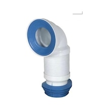 Dirsekli Körüklü Kada 100 mm(CLZ)