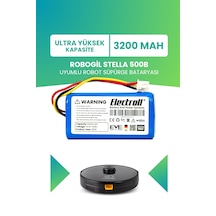 Robogil Stella 500b Uyumlu Batarya 3200mah Pil