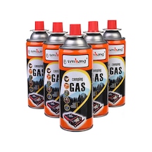 Senbang Valfli Kartuş Kamp Ocak Gazı 5 x 227 G Çok Renkli