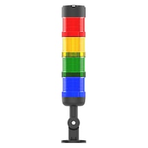Mesan Ø66 4 Kat Modüler Işıklı Kolon Multi Led Buzzer Devrilme Aparatlı 110-220vac Ms 82641.1.3.2.5.110-220vac