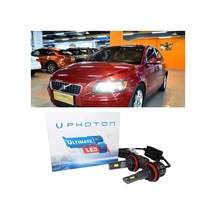 Volvo S40 Led Xenon Kısa Far Ampulü H7 Ultimate 9500 Lumens Yeni Seri Beyaz 2004-2012