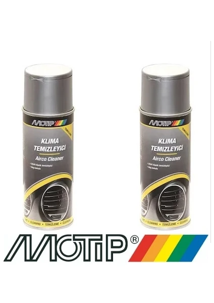 Motip Airco Klima Temizleyici Sprey 400ml 2 Adet 400 Ml