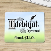 Edebiyat Öğretmenine Özel Isimli Mouse Pad