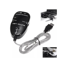 Gitar Kablosu Gitar Link Usb Bağlantı Kablosu Adaptör Guitar Link
