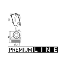 Mahle Clc24000p Motor Yag Sogutucusu A0121880301 A1121800311 A1121880301