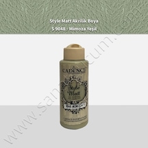 Cadence Style Matt Akrilik Boya 120 Ml. S9048 Mimoza Yeşil
