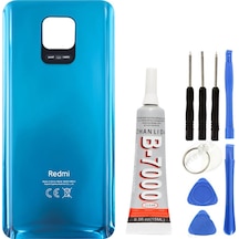 Xiaomi Redmi Note 9 Pro Arka Cam Batarya Pil Kapağı + B7000 15Ml (368851031)