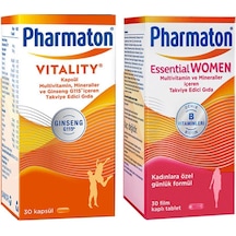 Pharmaton Vitality 30 Kapsül Pharmaton Essential Women 30 Kapsü