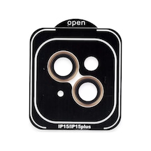 Joko Apple İphone 14 Pvd Metal Kamera Lens - Turuncu -