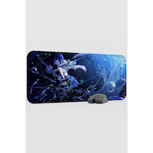 Yelan Genshin Impact Anime Gacha V4 - 70x30 Xl Gaming Mouse Pad Fare Altlığı