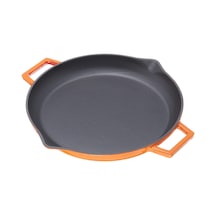 Lava Yuvarlak Tava Çap 26 Metal Kulplu Turuncu