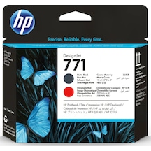 Hp 771 Ce017A Mat Siyah &Kromatik Kırmızı Kafa