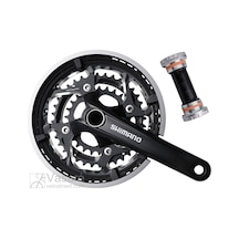 Shimano Fc-t551 Aynakol 3x10v 26/36/48 175mm Orta Göbek Dahil Siyah