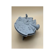 3d Millennium Falcon Uzay Gemisi Maket 11 Parça Ve Stand 33cm