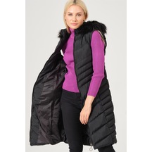 Dewberry Bayan Yelek Z6725 Açık Siyah Dewberry Bayan Yelek Z6725 Açık Siyah