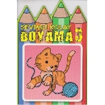 Sevimli Kolay Boyama 3- Parıltı Yayınları