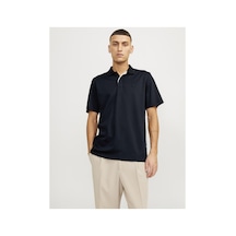Jack & Jones Premium Ceket Einfarbig Polo Tişört Night Sky