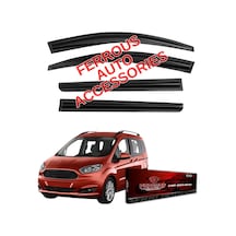 Ford Courier Ferrous Cam Rüzgarlığı 4lü Set 2014 2022