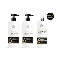 Elose Keratin Seti - Şampuan 1 L + Saç Krem 1 L + Süt 250 ML