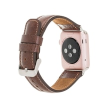 Bouletta Apple Watch Uyumlu Deri Kordon 42-44-45Mm Vs5 Kahverengi