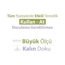 Doğadan Pratik Temizlik Yüzey Havlusu Lavanta 100 Yaprak