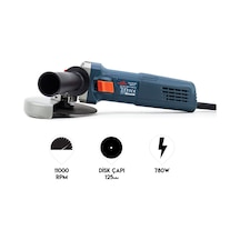 Dawreek DE-140500 BSE EL0077 Spiral Taşlama 125 MM