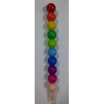 Yumurtlayan Mum Boya 10 Renk 1 Kalemde Çok Renkli