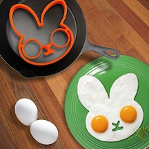 1 Adet Silikon Yumurta Tavşan Yumurta Şekillendirici Kalıpları Yumurta Silikon Kalıp Pişirme Araçları Mutfak Aksesuarları