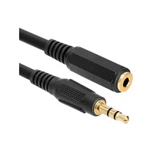 Kulaklık Uzatma Kablosu 3.5Mm Ses Dişi Erkek Altın Uç 5M Metre