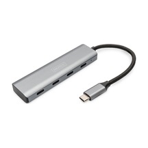 Digitus Usb-c 4-port Hub, 4 X Usb-c Port, 3.1 Gen1, 5gbps&lt Br&gt Digitus Usb-c 4 Port Hub, 4 X Usb-c Port, 3.1 Gen1, 5gbps-104797