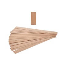 Ahşap Mum Fitili 60 Adet Boy 15 CM En 15 Mm